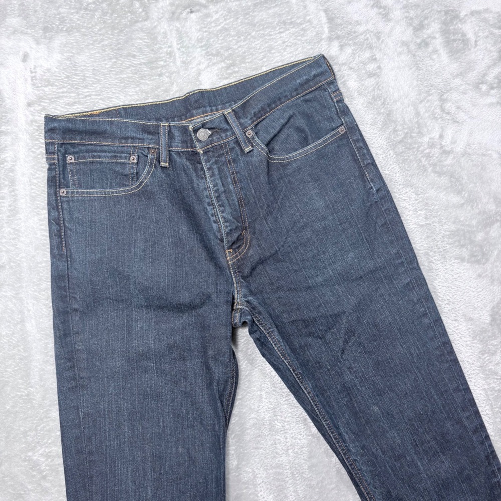 Levi's 541 Athletic Taper Jeans Mens 34x34 Dark Wash Indigo Stretch Denim